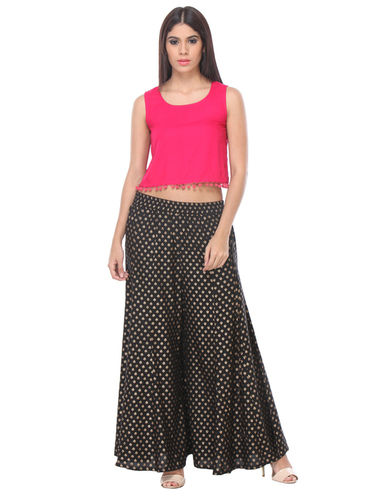 Skirt Rayon Palazzo Pants