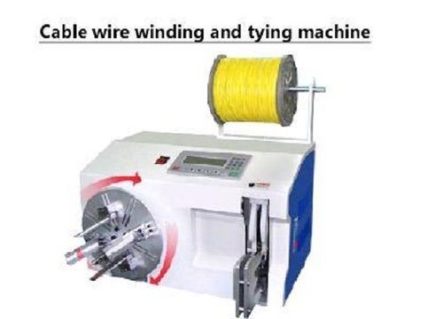 Semi Automatic Grade Cable Wire Winding And Tying Machines