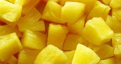 Frozen Pineapple Dice