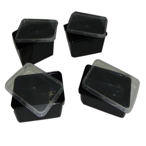 Black Plastic Containers