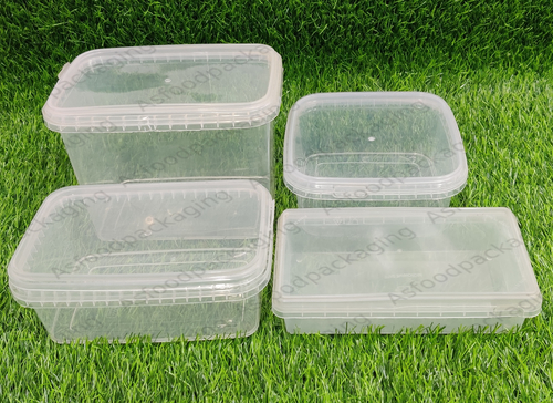 Transparent Food Grade Plastic Containers