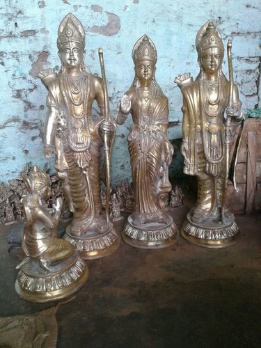 Brass Ram Darbar Statues