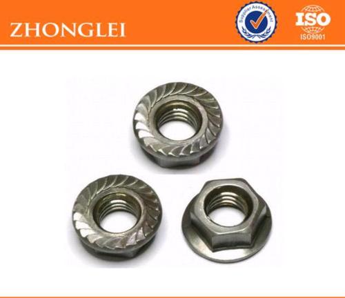 serrated hex flange nut