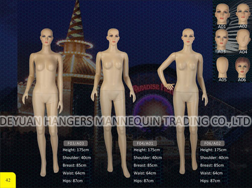 Realistic Standing Female Mannequin