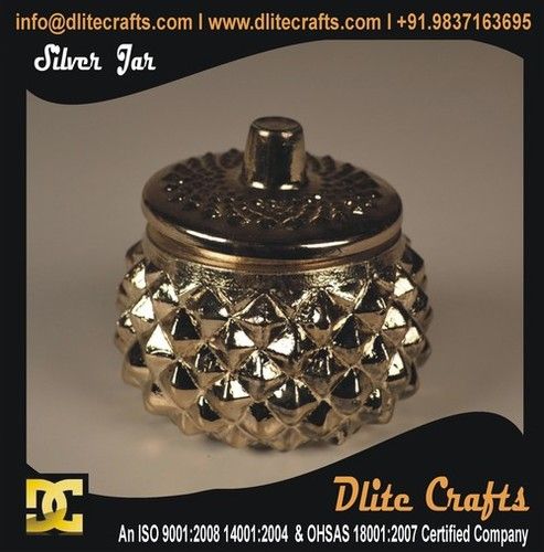 High Quality Silver Jar