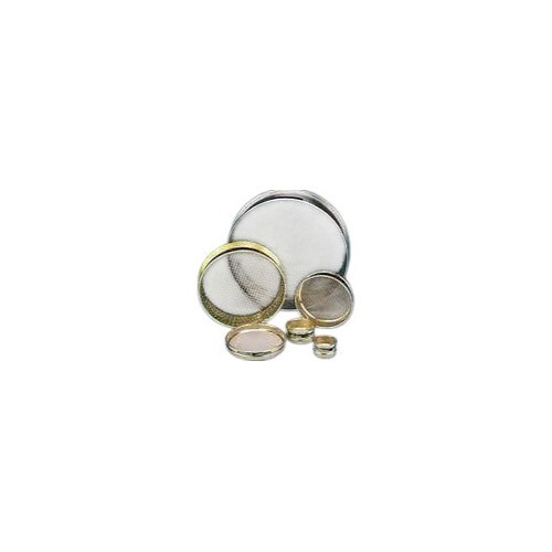 Test Sieves - Brass and G.I. Frame, 200mm, 300mm & 450mm Diameters for Particle Size Analysis and Gradation