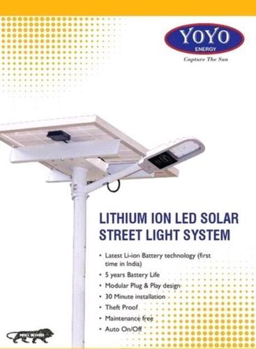 Lithium Ion LED Solar Street Light