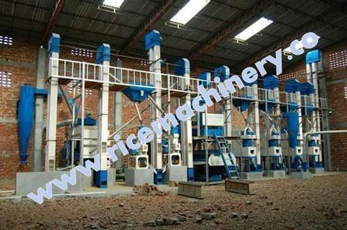 Heavy Duty Commercial Modern Rice Mill Machinery