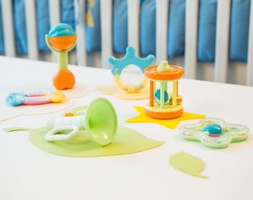 Vegetable Baby Cornstarch Rattles And Teethers