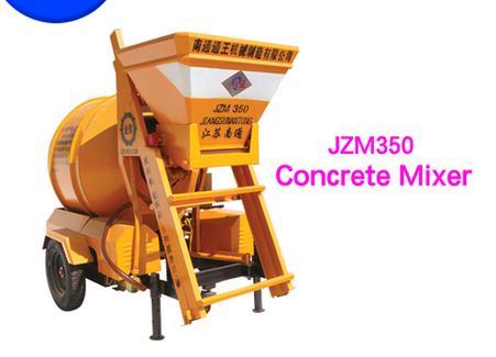 JZM350 Concrete Mixer - High-Quality Alloy Steel Construction, Efficient Automatic Mixing Technology