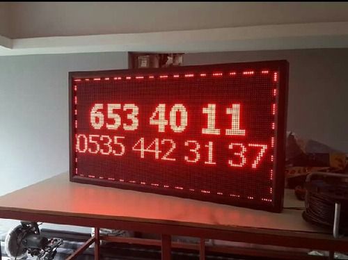 Outdoor Single Color Display