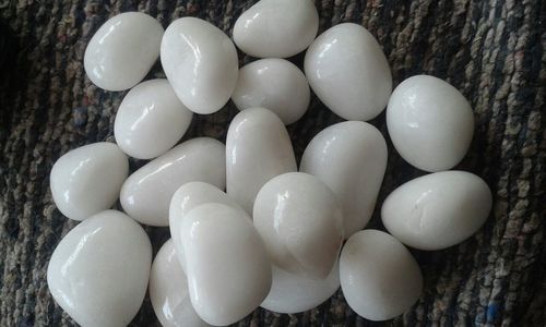 Shiny White Pebble