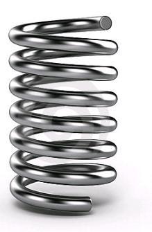 Chrome Metal Spring