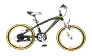 20 Inch Steel Frame Mountain Bike With Suspension Fork