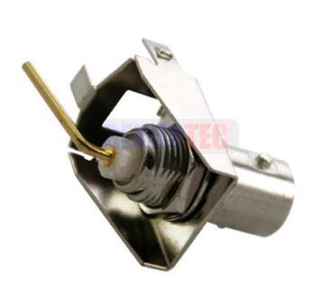 Right Angle Pin Bnc Connector Brass