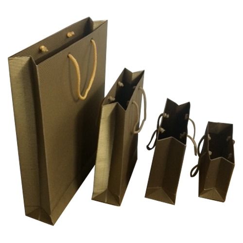 Euro Flute Brown Paper Bag