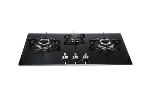 LEO 3 Burner Glass Built In Hob