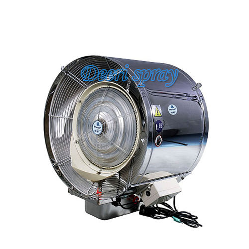 Non-Oscillating Suspended Water Spray Industrial Blower