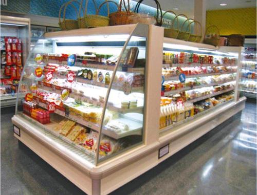 Semi Vertical Display Refrigerators