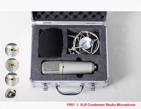 Professional Xlr Condenser Studio Recording Microphone