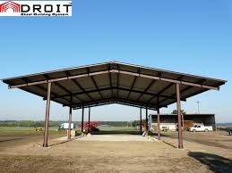 Prefabricated Shed for Quick Construction of Shelters and Storage Spaces