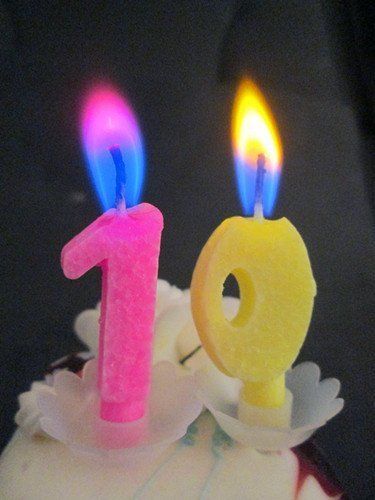 Birthday Cake Candle (0-9 Number)