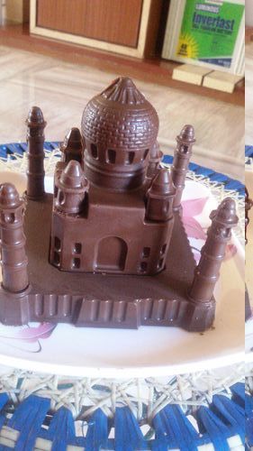 Homemade Tajmahal Chocolate