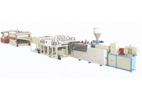 PVC Wood Plastic Foamed Crusted Board Making Machine