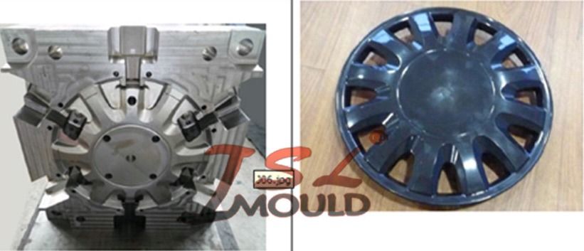 Injection Plastic Car Wheel Cover Mould