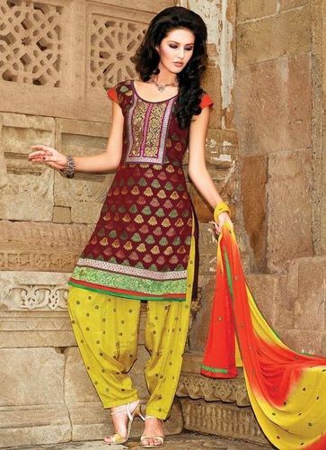 Designer Ladies Colorful Suits