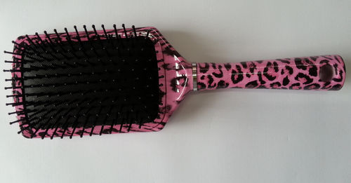 Paddle Hair Brush With Water Transfer Printing