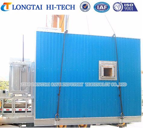 Steel Small Gas Glass Melting Furnace