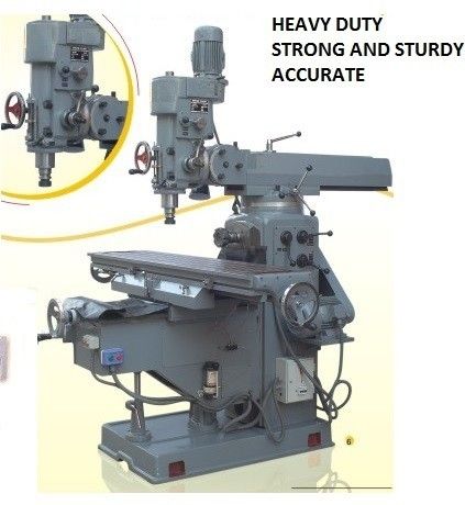 Vertical Turret DRO Milling Machinery