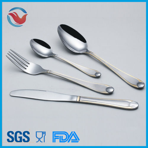 Gold Plated Stainless Steel Cutlery Set