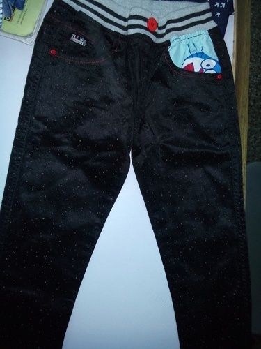 Corduroy Black Kids Pant