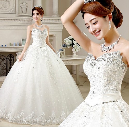 Net Christian Wedding Gowns & Bridal Dress, Ball gown at Rs 7500 in Mumbai