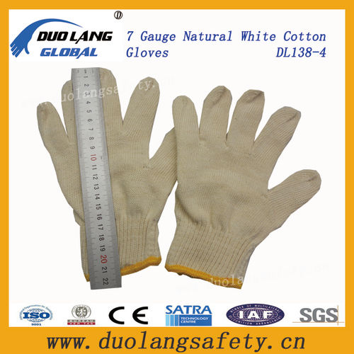 Industrial PVC Nylon Safety Knitted Hand Work Gloves