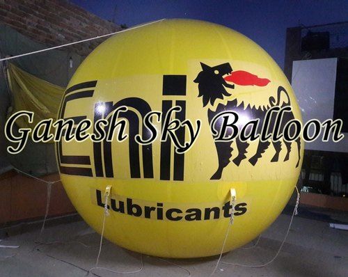 White Advertising Sky Balloon