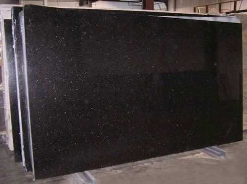 High Finish Black Galaxy Granite