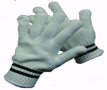 Safety Work Glove - Cotton Polyester Blend, 7/10/13 Gauge T/C Liner | Comfortable, Dustproof, Washable, PVC Dots Optional