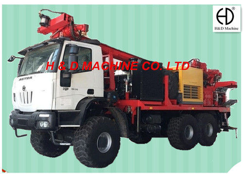 Truck Mounted Drilling Rig with 300m