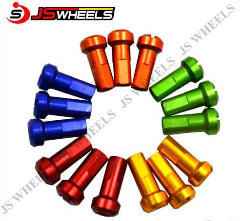 Custom Colored Stainless Steel Spokes And Nipples For Custom Dirt Bike Rims