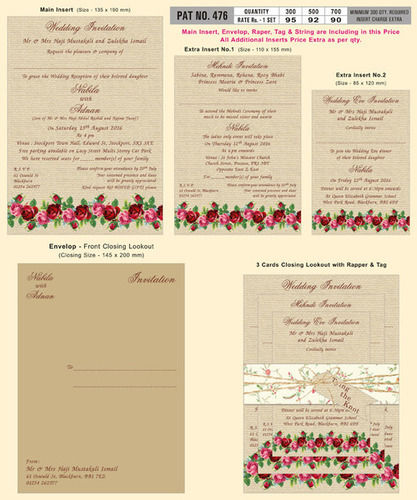 Wedding Invitation Cards