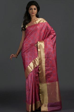 Sumedha Pure Banarasi Tussar Silk Saree