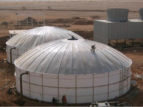 Glass Fused To Steel Bolted Tank