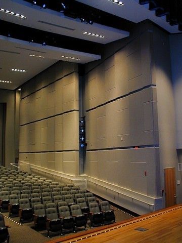 Auditorium Acoustical Wall Panelling