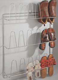 Stainless Steel Standing Shoe Rack