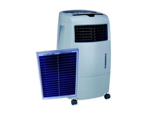 Solar Air Cooler - Eco-Friendly Solar Powered Design | Efficient Cooling Performance, Direct Solar Panel Integration