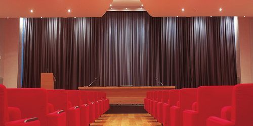 Automatic Center Sliding Stage Curtain