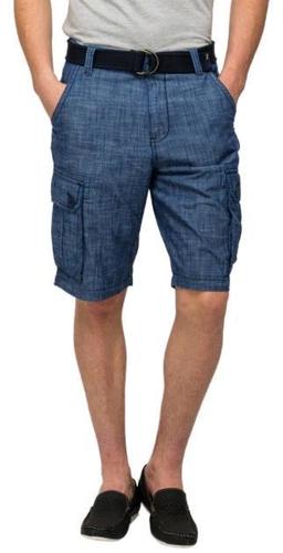 Denim Cargo Shorts